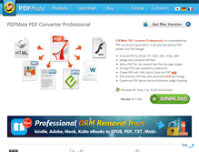 Tablet Screenshot of pdfmate.com